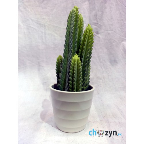 Artificial Cactus Plant Pot - Medium