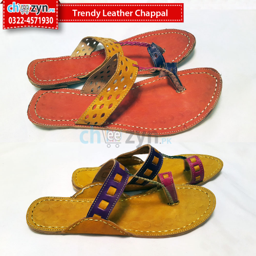 Trendy Leather Chappal
