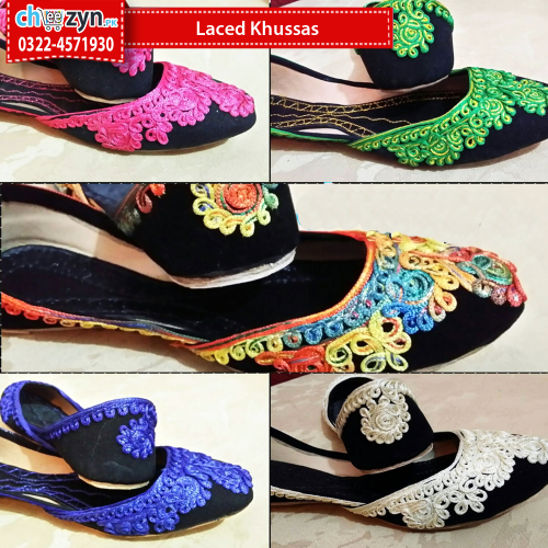 Laced Khussas 