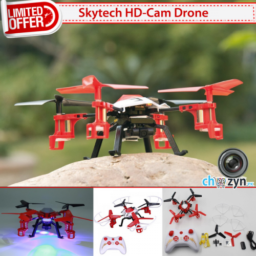 DEAL - Skytech RC Quadcopter + HD Camera