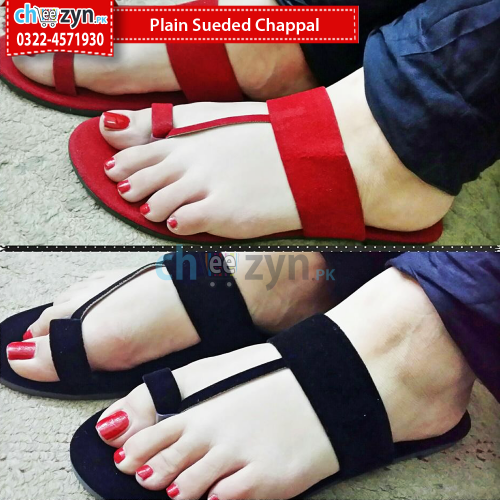 Plain Sueded Chappal