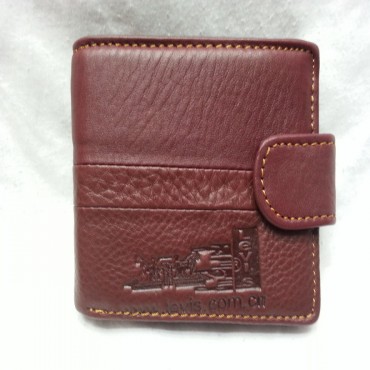 Levis Premium Red Leather Wallet