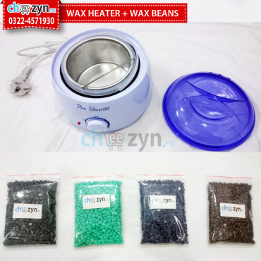 Hard Wax Beans + Wax Heater