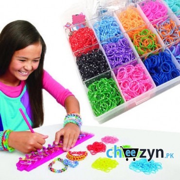 Barbie Loom Band Set With 600 Looms