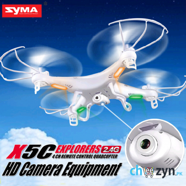Upgraded Syma X5C Explorers QuadCopter with Camera