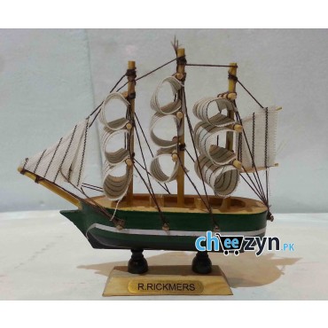 Mini Hand Made Wooden Ship Model