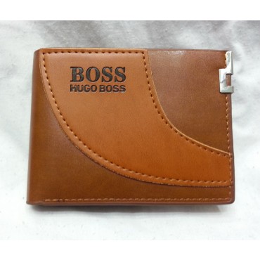 Hugo Boss Brown Leather Wallet