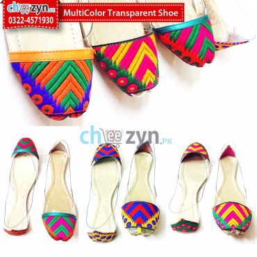 Multicolore Transparent Shoe