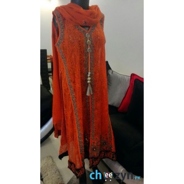 Designers Special Chiffon Embroidered Suit
