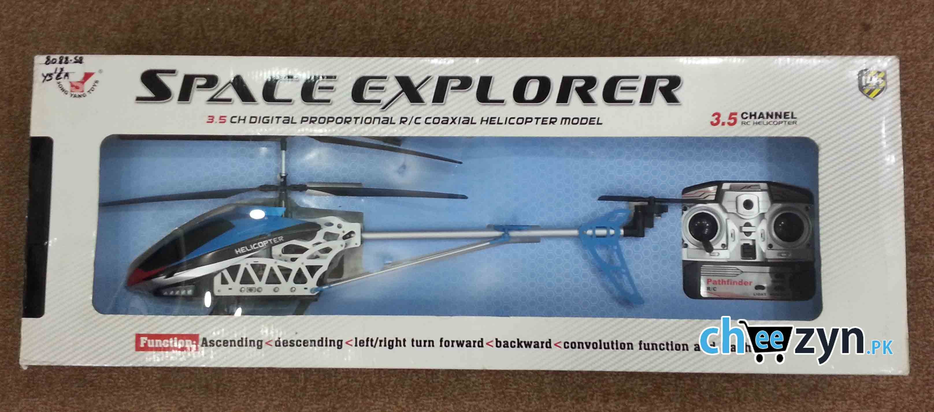 space explorer helicopter 3.5 channel